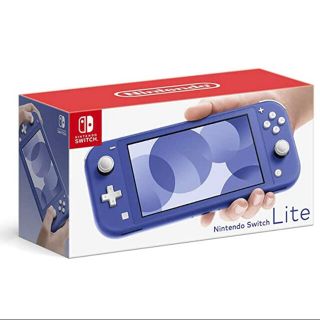 ニンテンドースイッチ(Nintendo Switch)のNintendo Switch Lite ブルー　本体(携帯用ゲーム機本体)