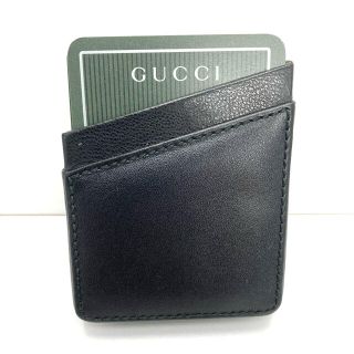 Gucci - 美品 GUCCI オールドグッチ トランプ レザーケース付き 箱付き