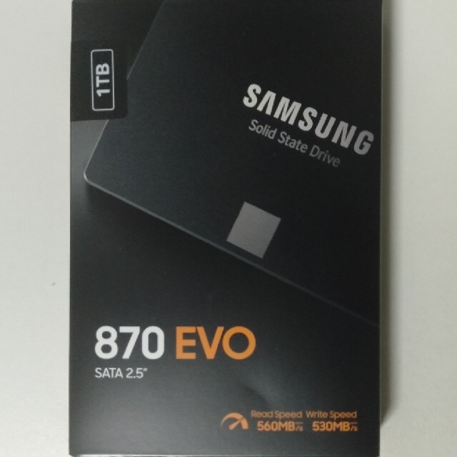 新品 Samsung SSD 870 EVO 1TB