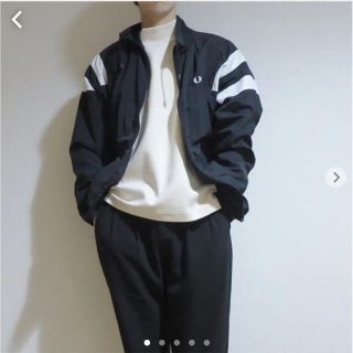 フレッドペリー(FRED PERRY)のフレッドペリー　Monochrome Tennis Shell Jacket(ナイロンジャケット)