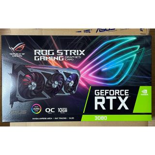 エイスース(ASUS)のASUS ROG-STRIX-RTX3080-O10G-GAMING(PCパーツ)