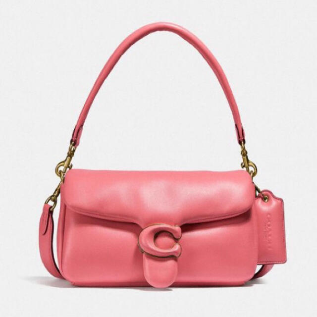 在庫超特価 COACH ピンクの通販 by ♥️SALE期間中♥️peach shop |コーチならラクマ - 大人気❗️即日発送可✨ ピロータビーショルダーバッグ26 安い人気