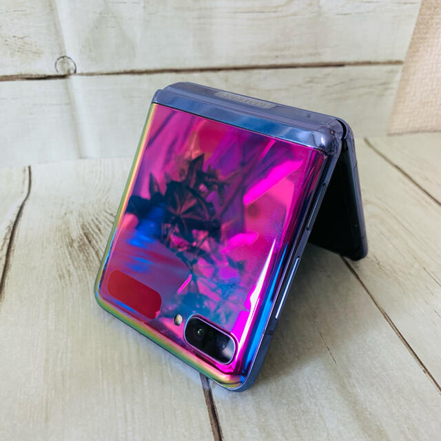 Galaxy Z Flip Mirror Purple 256GB SIMフリー