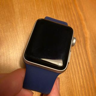 アップルウォッチ(Apple Watch)の【本日限り】AppleWatchSeries2 シルバーアルミニウム バンドのみ(腕時計(デジタル))