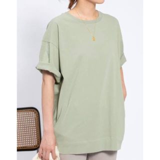 イエナ(IENA)のイエナ 強撚天竺 BIGポケット Tシャツ プルオーバー (カットソー(半袖/袖なし))