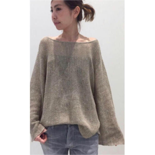 大幅値下げ*新品【L'Appartement】LINENSILKWIDE P/O