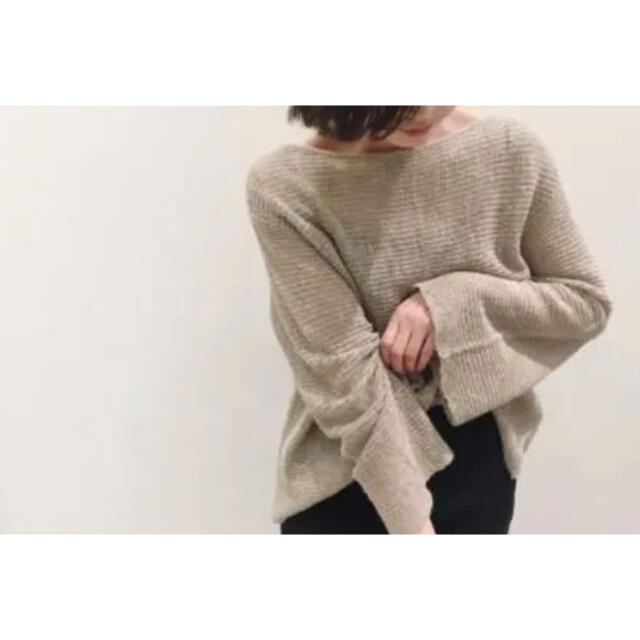 DEUXIEME CLASSE(ドゥーズィエムクラス)の大幅値下げ＊新品【L'Appartement】LINENSILKWIDE P/O レディースのトップス(ニット/セーター)の商品写真