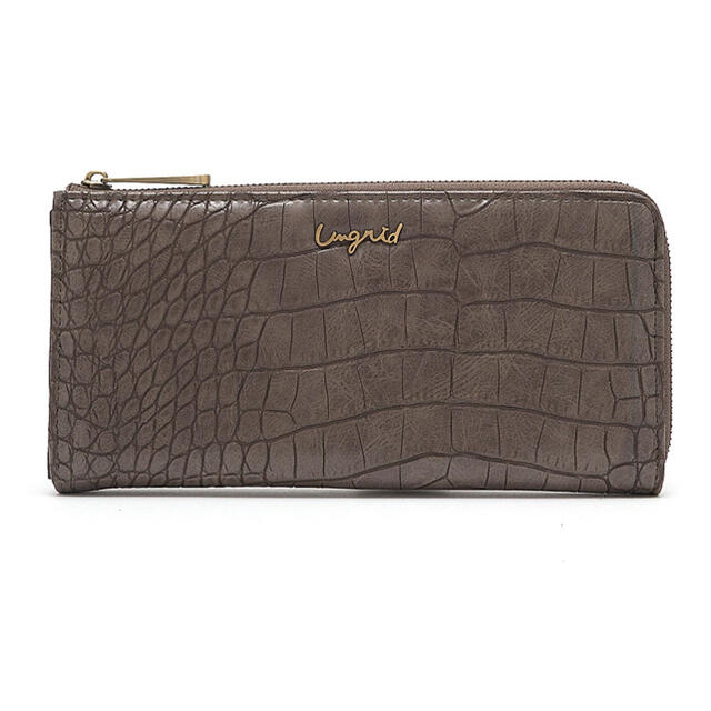 Ungrid(アングリッド)のアングリッド / クロコ風型押し / 長財布 レディースのファッション小物(財布)の商品写真