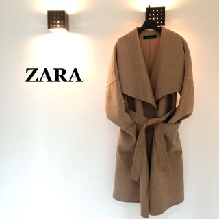 ザラ(ZARA)のZARA ハンドメイドコート(ロングコート)