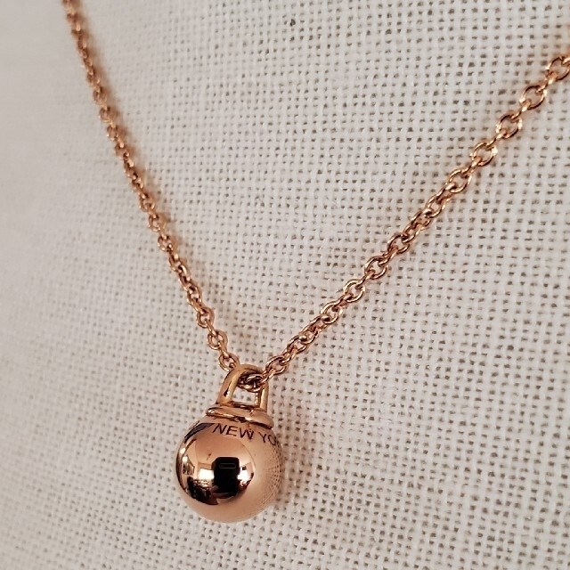 クーポン対象外】 Co. Tiffany ペンダントローズゴールド 8㎜ Tiffany ハードウェア ボール ネックレス Tiffany ハードウェア イエローゴールド ペンダント