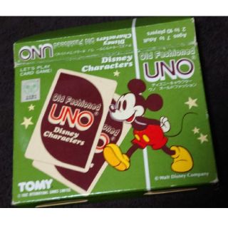 Disneyｰ ﾃﾞｨｽﾞﾆｰｷｬﾗｸﾀｰ UNO ｵｰﾙﾄﾞﾌｧｯｼｮﾝ(キャラクターグッズ)