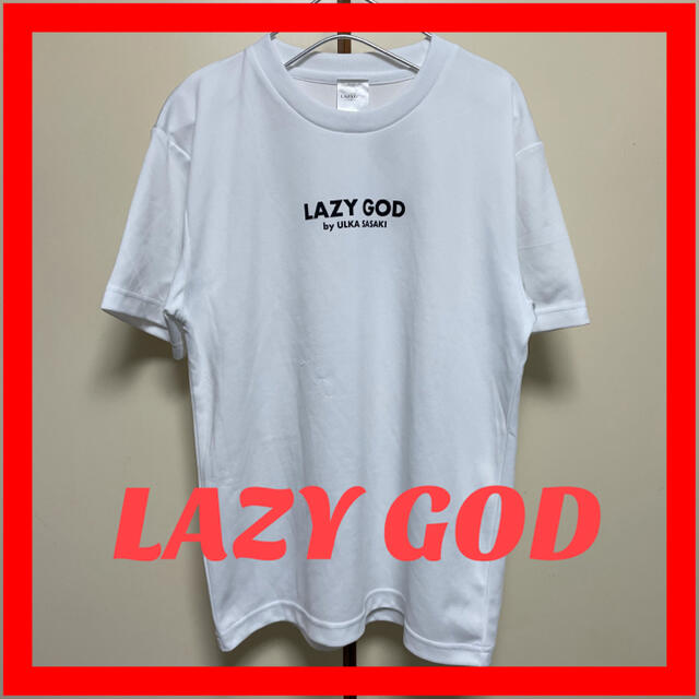 レイジーゴッド Tシャツ 白 lazy god メンズのトップス(Tシャツ/カットソー(半袖/袖なし))の商品写真