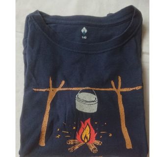 モンベル(mont bell)のmont-bell 140サイズ Tシャツ(ネイビー)(Tシャツ/カットソー)