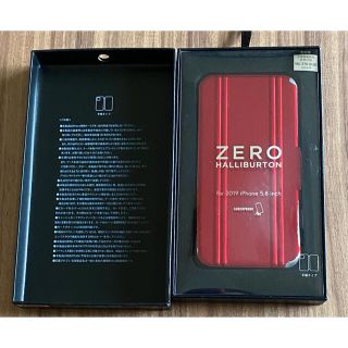 ゼロハリバートン(ZERO HALLIBURTON)のZERO HALLIBURTON iphone11 フリップケース(iPhoneケース)