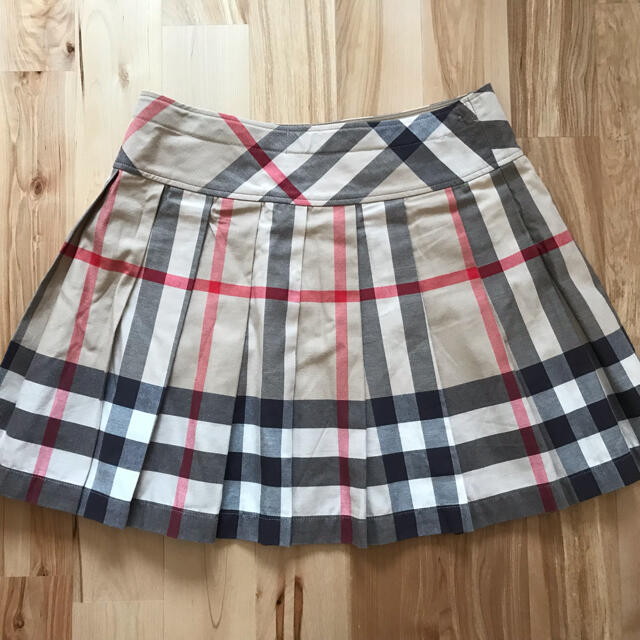 BURBERRY - BURBERRY プリーツスカート 14Y 150・160・S チェック