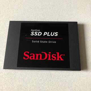 サンディスク(SanDisk)の480GBのSSDです(PCパーツ)