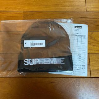 シュプリーム(Supreme)のSupreme Motion Logo Beanie BLACK(ニット帽/ビーニー)