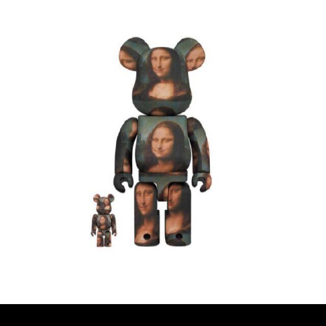 BE@RBRICK LEONARD DE VINCI Mona Lisaフィギュア