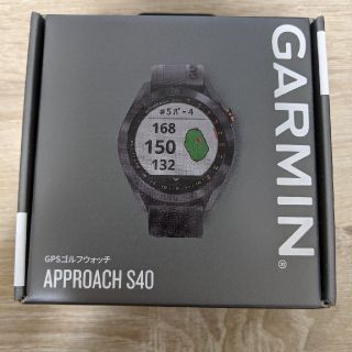 ガーミン(GARMIN)のショウ様専用【新品未開封】Garmin Approach s40 ガーミン(その他)