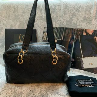 シャネル(CHANEL)のCHANEL 美品 マトラッセ ハンドバッグ ショルダーバッグ ワイルドステッチ(ハンドバッグ)