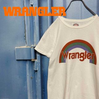 ラングラー(Wrangler)のラングラー Tシャツ デカロゴ ビッグロゴ used 古着(Tシャツ(半袖/袖なし))