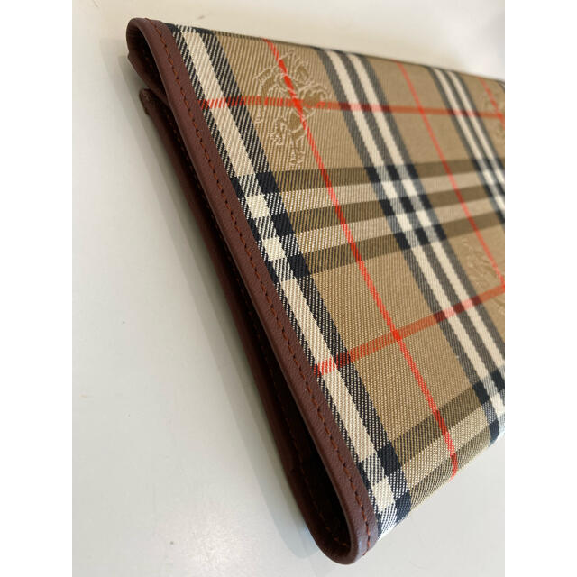 BURBERRY(バーバリー)の【美品】バーバリー ノバチェック＊文庫本 ブックカバー ユニセックス ハンドメイドの文具/ステーショナリー(ブックカバー)の商品写真