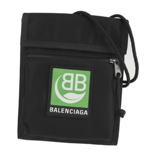 バレンシアガ(Balenciaga)のBALENCIAGA バレンシアガ  エクスプローラー ポーチ ショルダーバッグ 532298 キャンバス   ブラック  グリーン   【本物保証】(ショルダーバッグ)