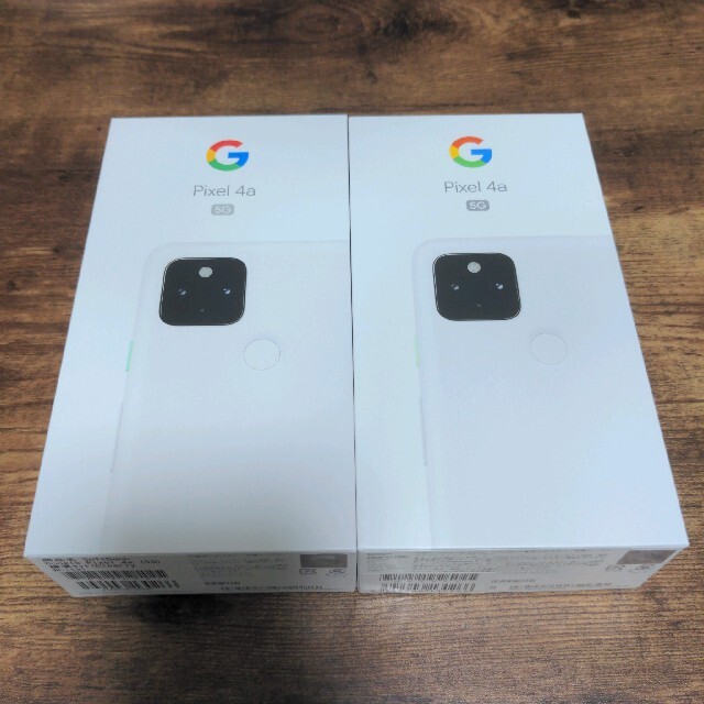 Google Pixel - pixel 4a (5G)　2台　新品・未使用
