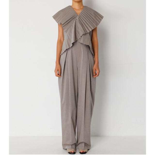 LE CIEL BLEU - IRENE Pleated Sash Jumpsuitの通販 by tomo's shop