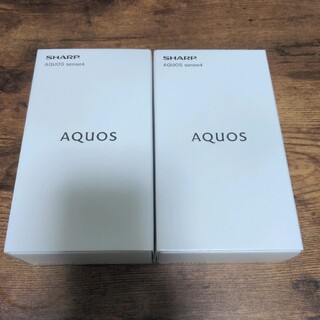 アクオス(AQUOS)の新品 SHARP AQUOS sense4 SH-M15 simフリー(スマートフォン本体)
