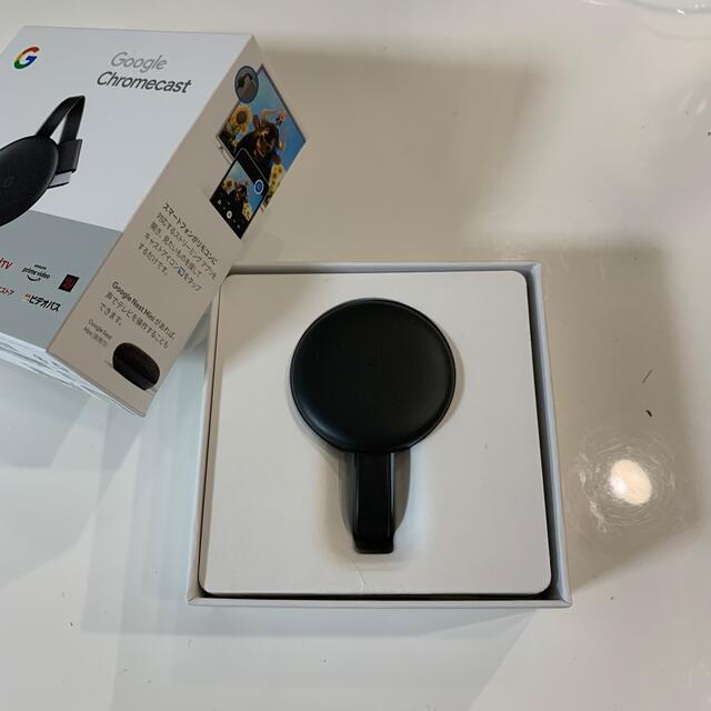 Google(グーグル)のchromecast GA00439 メーカー保証付き スマホ/家電/カメラのオーディオ機器(その他)の商品写真