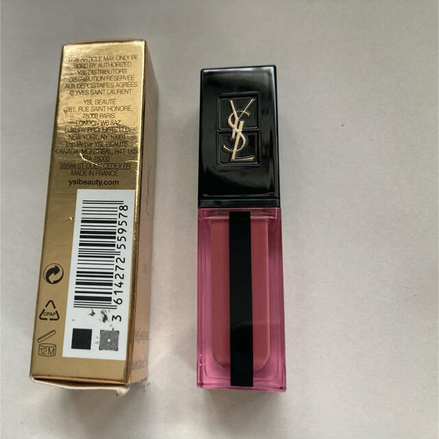 Yves Saint Laurent Beaute(イヴサンローランボーテ)のrapis様ご専用　ルージュピュールクチュール　ウォーターステイン　606 コスメ/美容のベースメイク/化粧品(口紅)の商品写真