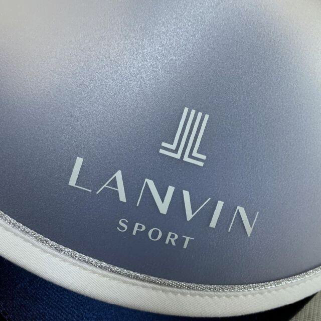 LANVIN(ランバン)のLANVIN SPORT ランバン UV サンバイザー（白） スポーツ/アウトドアのゴルフ(ウエア)の商品写真