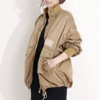 イエナ(IENA)の新品 VOTE MAKE NEW CLOTHESコーチジャケット　ベージュS(ブルゾン)