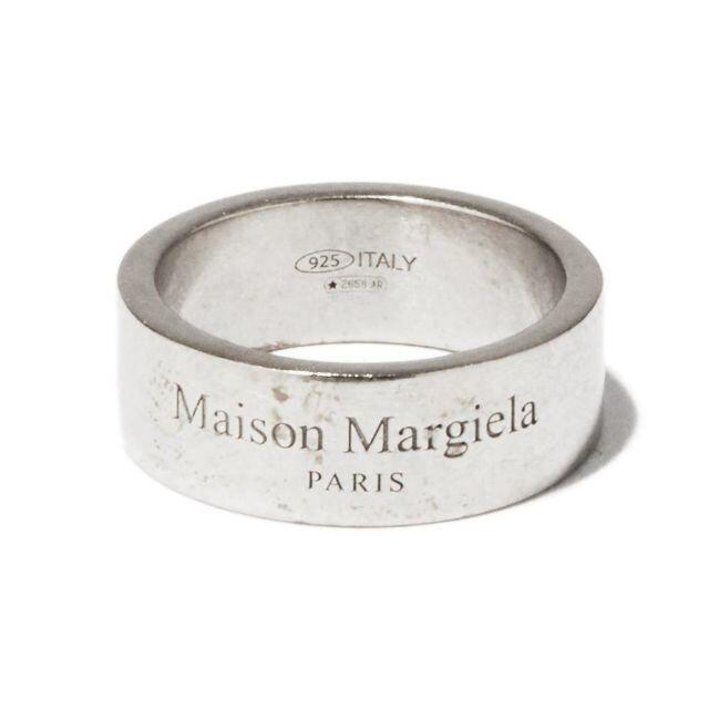 Maison Martin Margiela(マルタンマルジェラ)のマルジェラ logo ring 指輪 ロゴ リング sizeXS 21SS  メンズのアクセサリー(リング(指輪))の商品写真