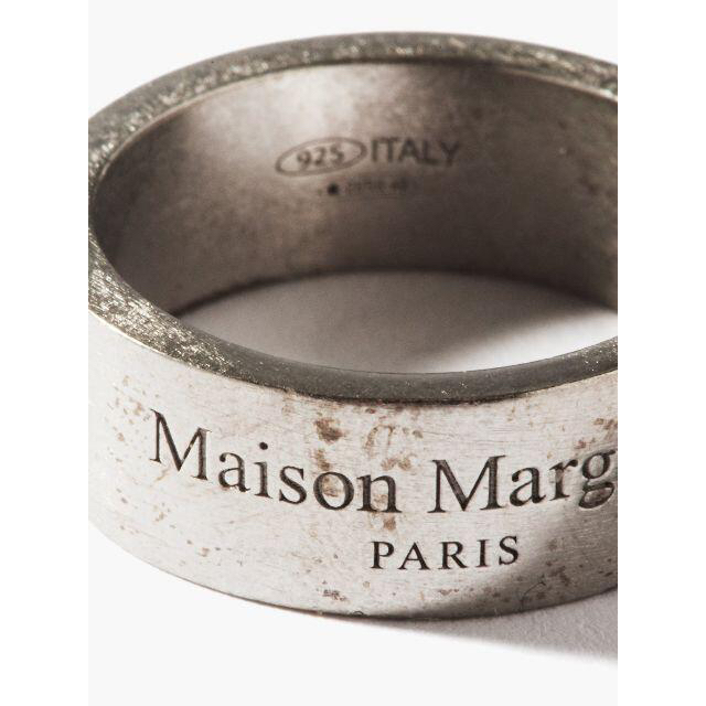 Maison Martin Margiela(マルタンマルジェラ)のマルジェラ logo ring 指輪 ロゴ リング sizeXS 21SS  メンズのアクセサリー(リング(指輪))の商品写真
