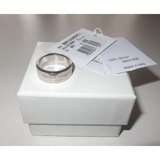 マルタンマルジェラ(Maison Martin Margiela)のマルジェラ logo ring 指輪 ロゴ リング sizeXS 21SS (リング(指輪))