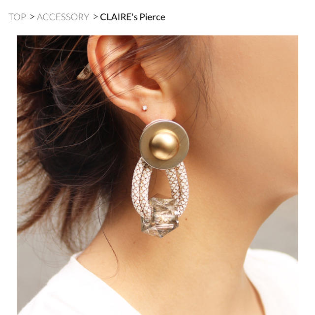 todayful CLAIRE'sピアス