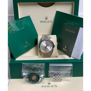 ロレックス(ROLEX)の新品未使用　ロレックス　デイトジャスト41 シルバー 126334 (腕時計(アナログ))