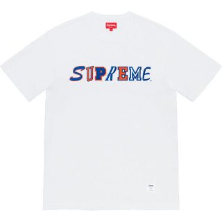 シュプリーム(Supreme)のSupreme 20AW College Logo S/S Top 白S 新品(Tシャツ/カットソー(半袖/袖なし))