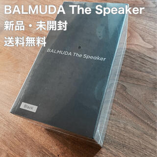 バルミューダ(BALMUDA)のバルミューダ スピーカー BALMUDA The Speaker M01A-BK(スピーカー)