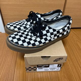 ヴァンズ(VANS)のvans ヴァンズ エラ チェッカー ガムソール(スニーカー)