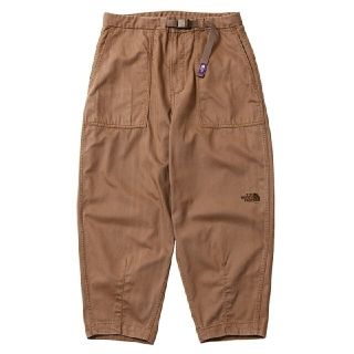 ザノースフェイス(THE NORTH FACE)のノースフェイス パープルレーベル ツイルヘリンボーン ワイドクロップドパンツ(クロップドパンツ)