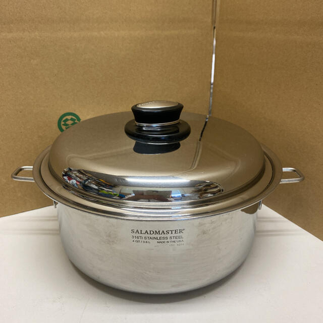 サラダマスター IH対応品 4コート 4QT3.8L 中古品 オンラインショップ