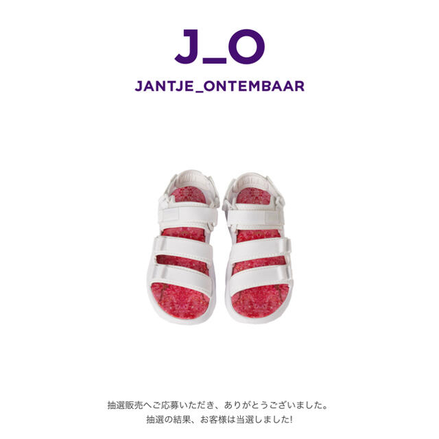 asics(アシックス)のJ_O ×ASICSサンダルSAKURA 26cm ヤンチェオンテンバール レディースの靴/シューズ(サンダル)の商品写真