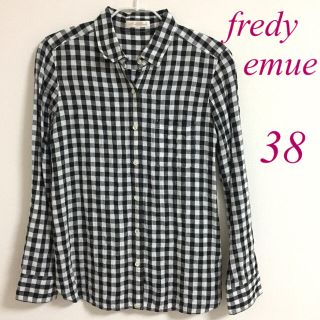 フレディ(fredy)のfredy emue ギンガムチェックシャツ(シャツ/ブラウス(長袖/七分))