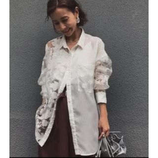 アメリヴィンテージ(Ameri VINTAGE)のセイラ様専用。AMERI  TWINS LACE BLOUSE(シャツ/ブラウス(長袖/七分))