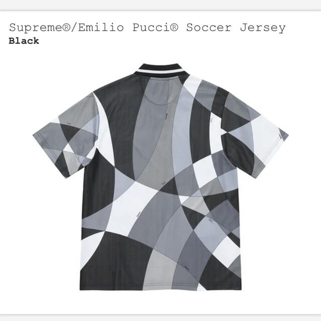 Supreme Emilio Pucci Soccer Jersey 黒 M 1