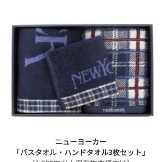 ニューヨーカー(NEWYORKER)の【lin⭐さま専用】ダイドーリミテッド 株主優待(タオル/バス用品)