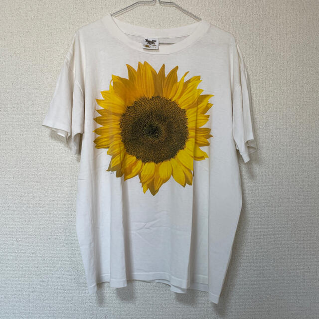 STUDIO Q sunflower Tシャツ  L ひまわり